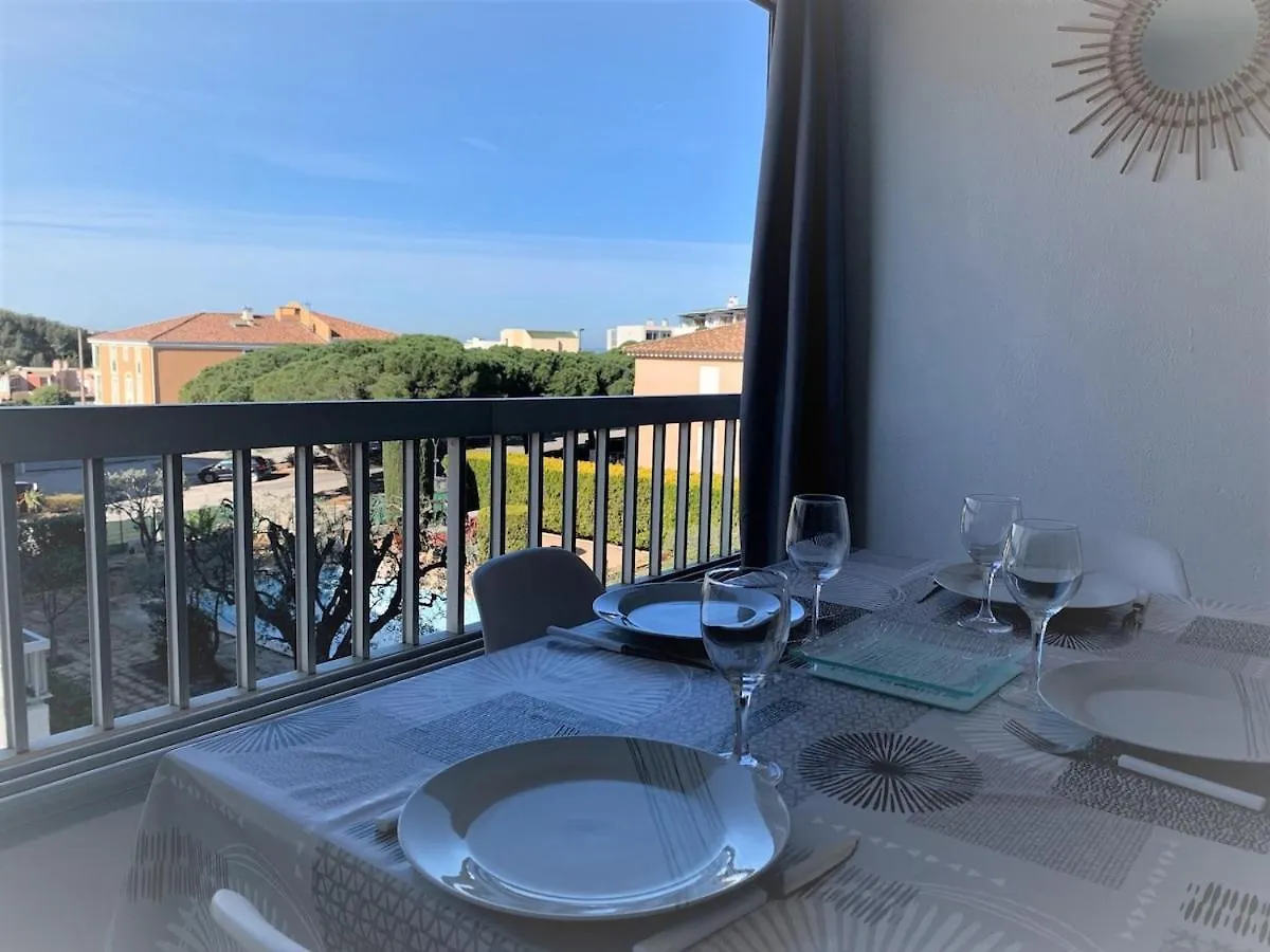 Baie De Sanary - Beau F2 Bord De Mer Avec Piscine Six-Fours-les-Plages Appartamento