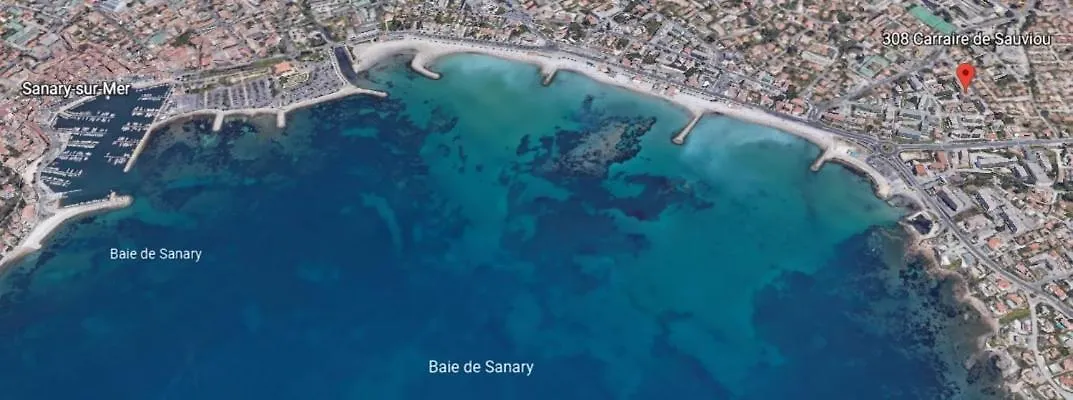 Baie De Sanary - Beau F2 Bord De Mer Avec Piscine Six-Fours-les-Plages